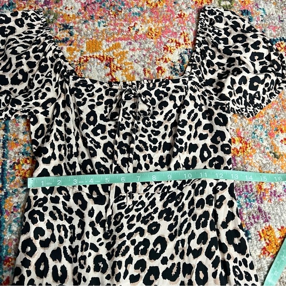 NWT Sanctuary Fresh‎ Breeze Leopard Print Dress In Classy Cat - Picture 15 of 16